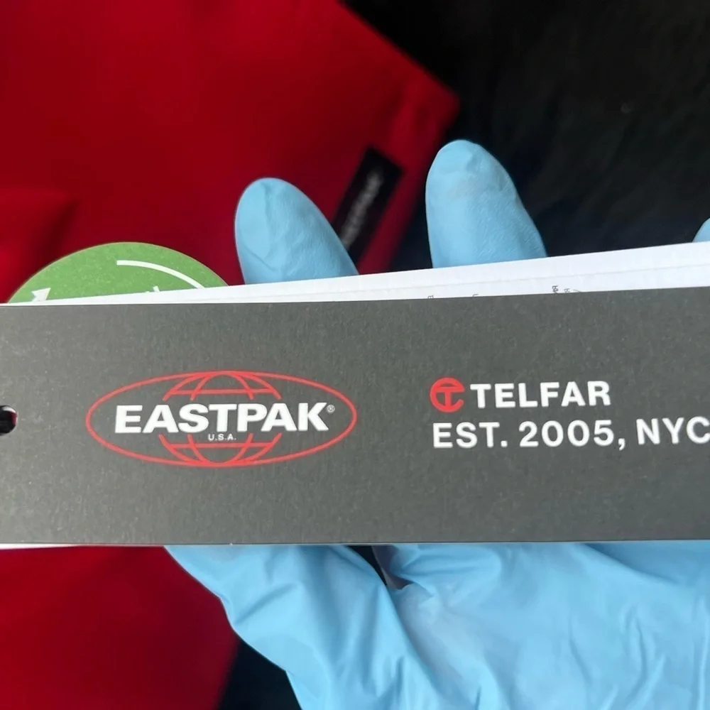 *** spring break sale *** Medium red Telfar x Eastpak backpack